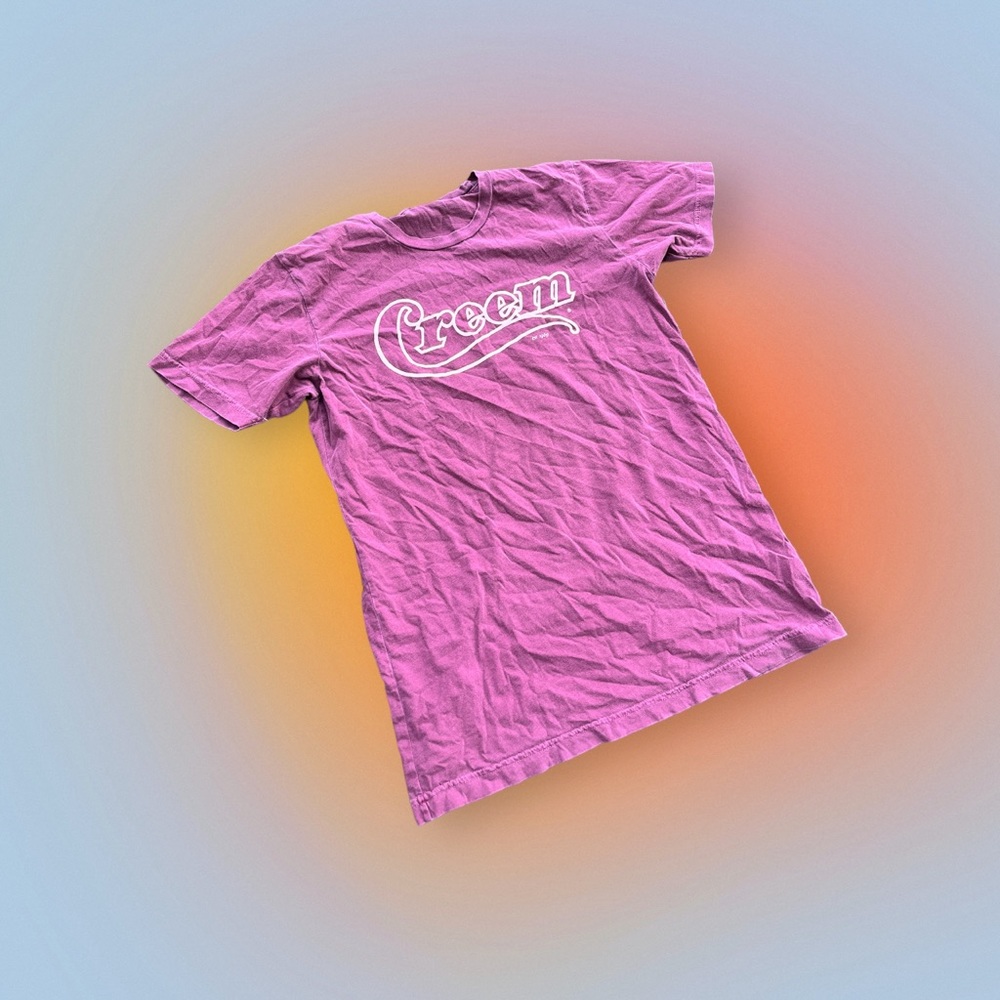 Cream t shirt